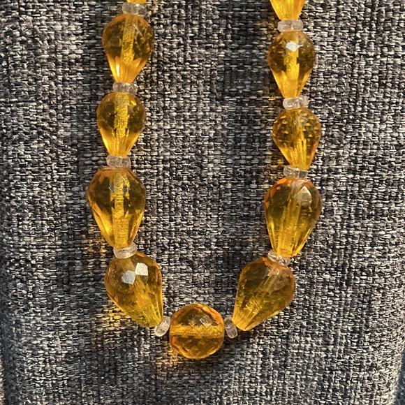 Vintage Crystal Necklace - Picture 1 of 7